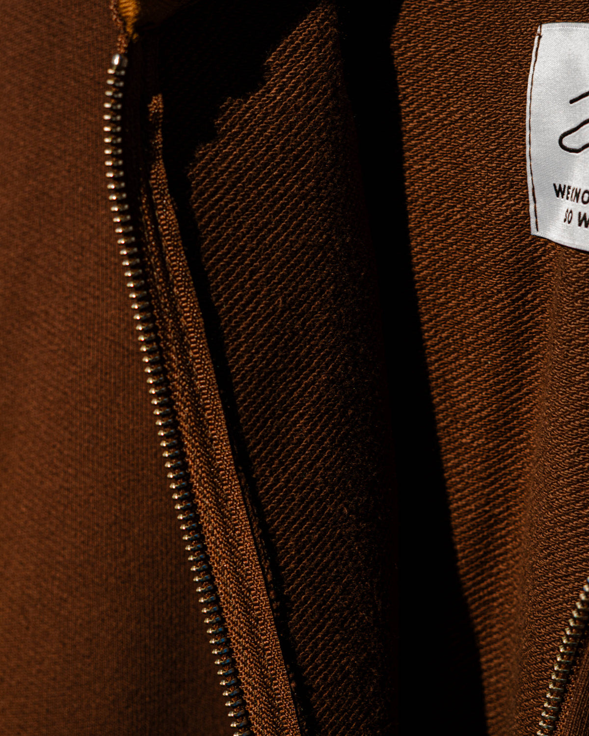 ZIP HOODIE WARM TAUPE