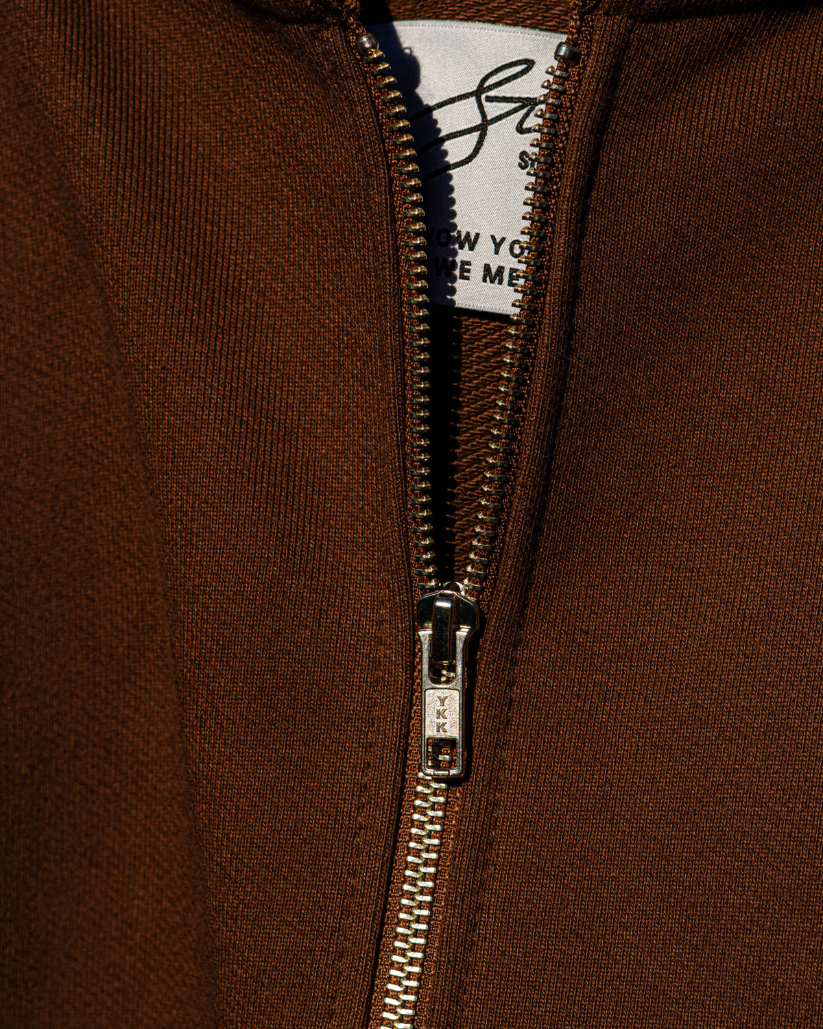 ZIP HOODIE WARM TAUPE