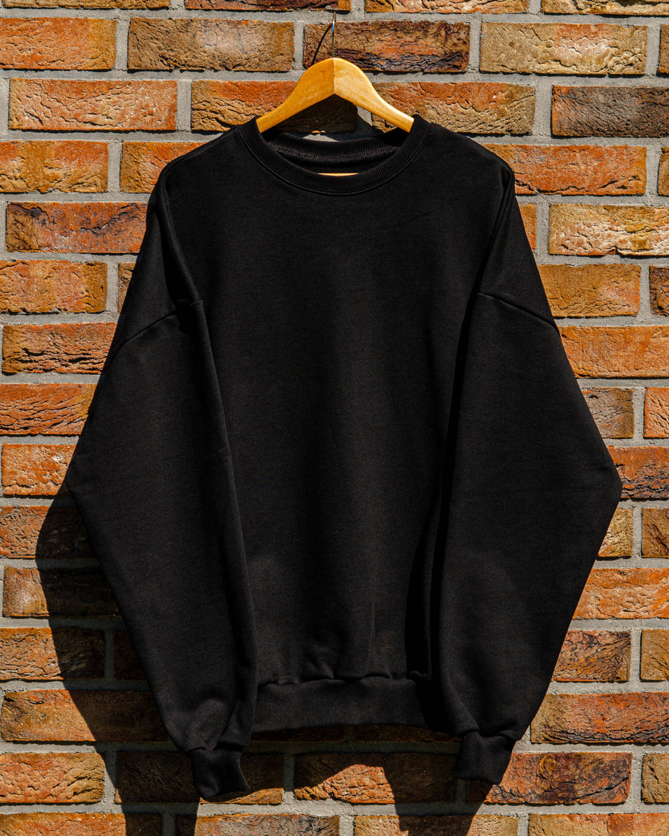 CREWNECK “BASIC” BLACK