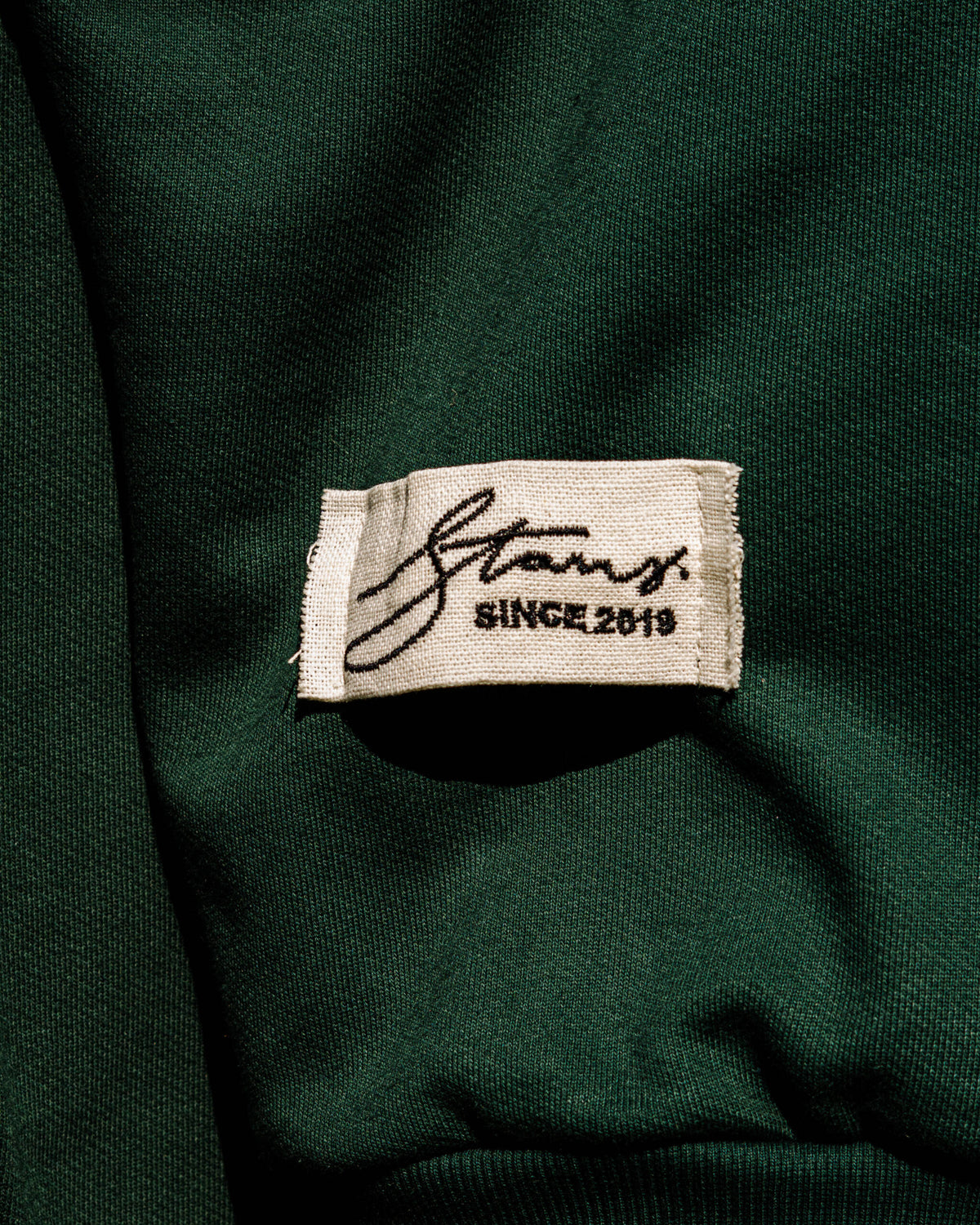 ZIP HOODIE BOTTLE GREEN