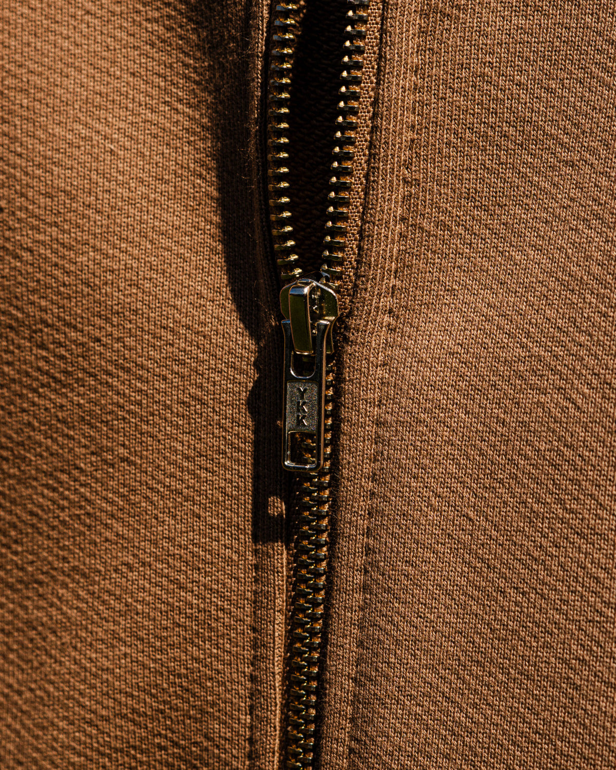 ZIP HOODIE SOFT MOCHA