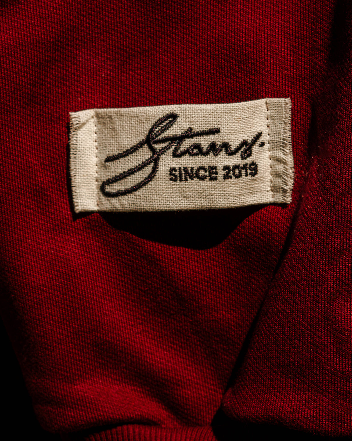 ZIP HOODIE BURGUNDY