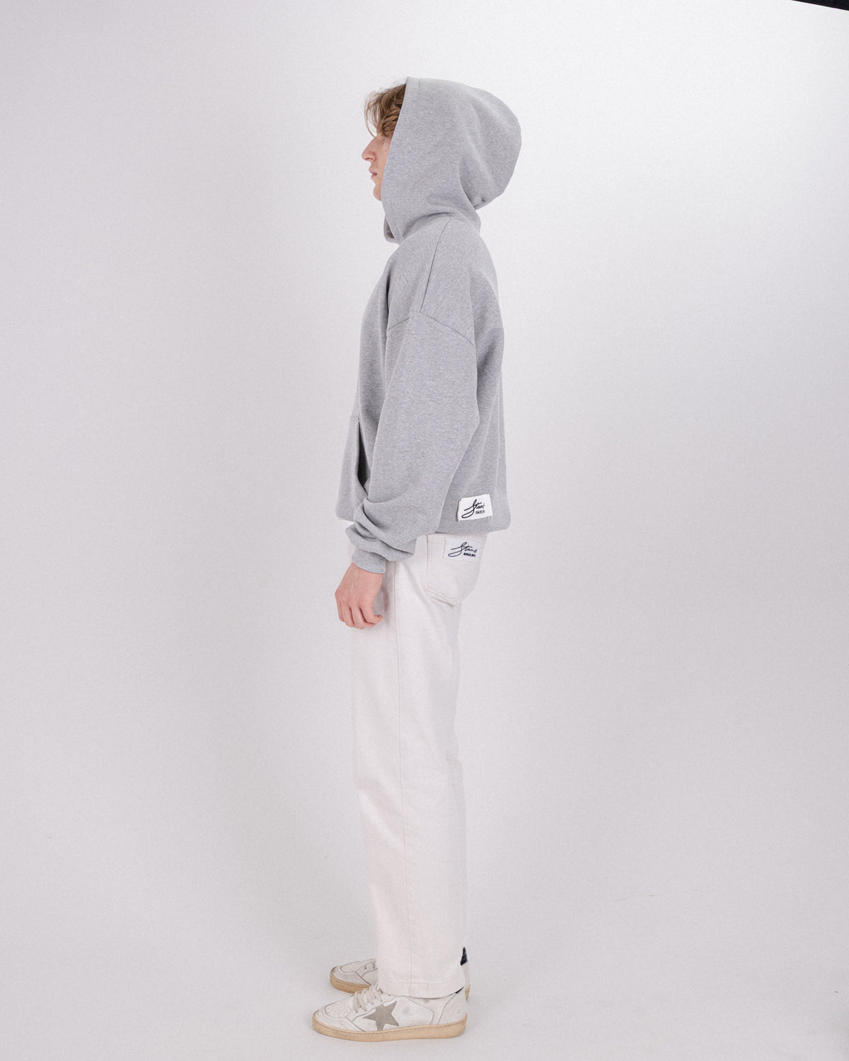 ZIP HOODIE DUST GREY
