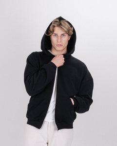 ZIP HOODIE BLACK