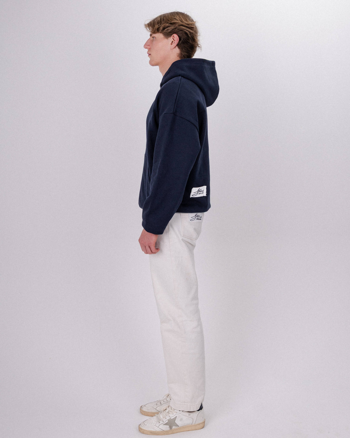 ZIP HOODIE DARK NAVY