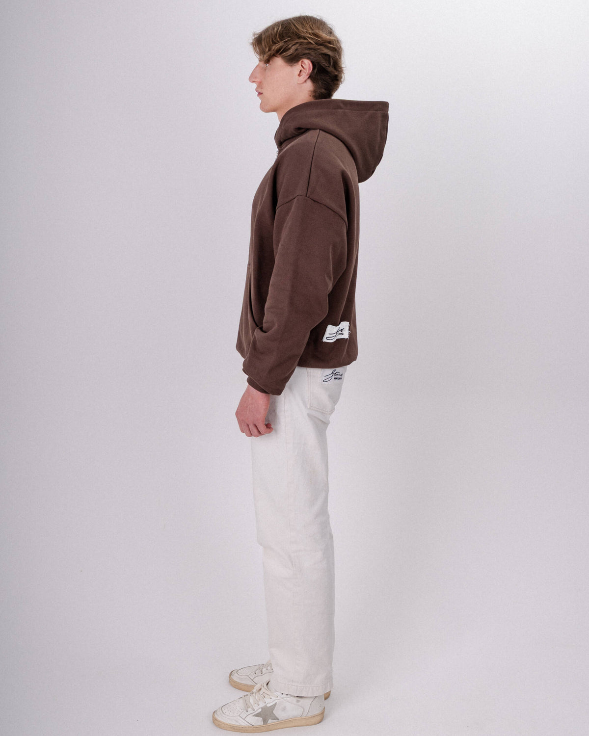 ZIP HOODIE WARM TAUPE
