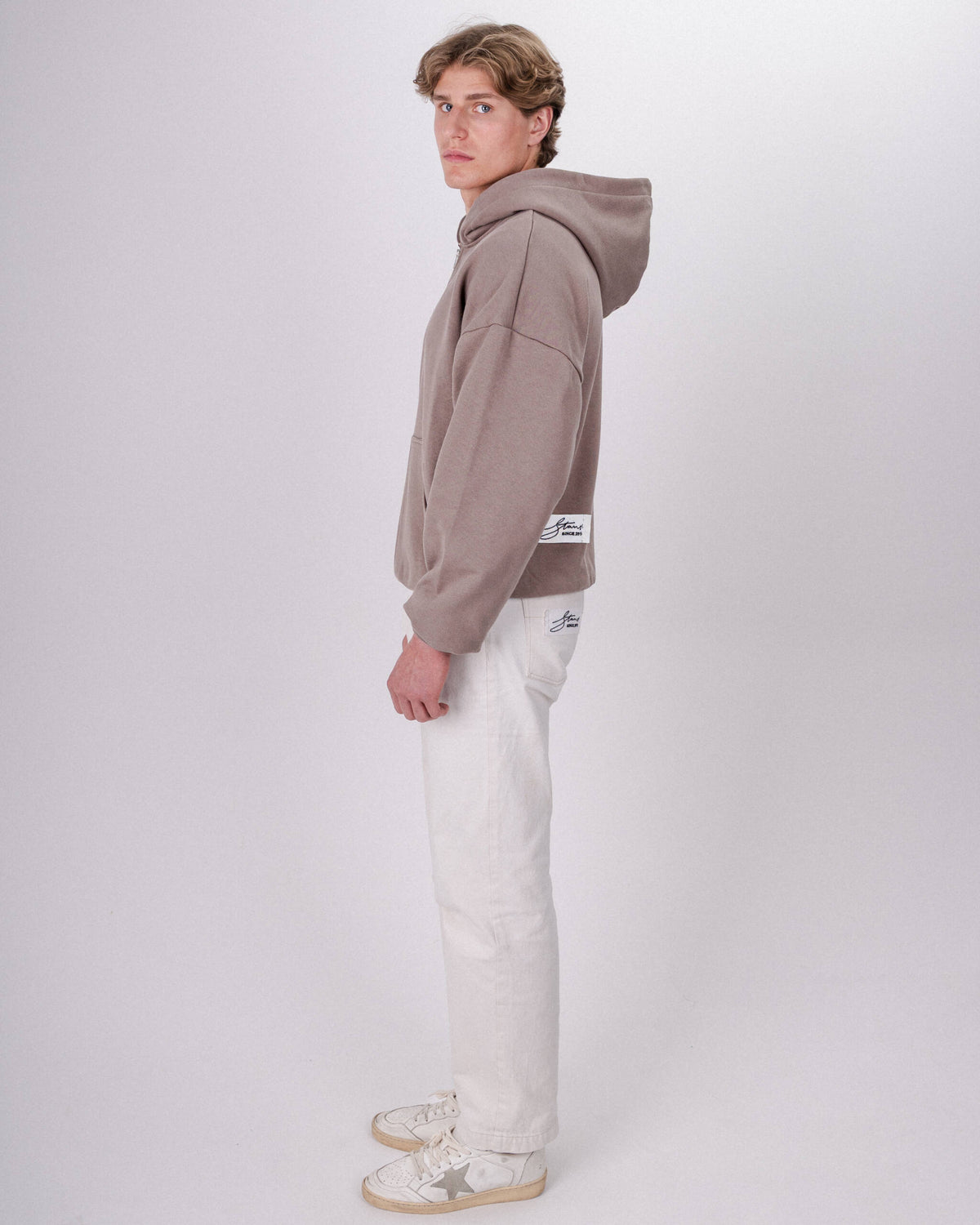 ZIP HOODIE SOFT MOCHA