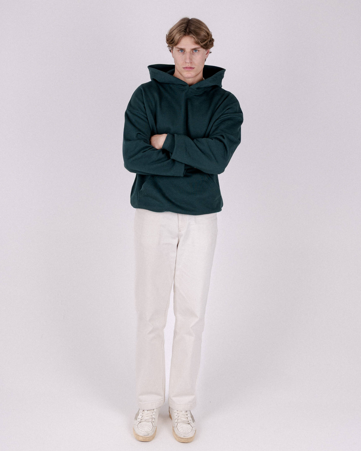 HOODIE BOTTLE GREEN