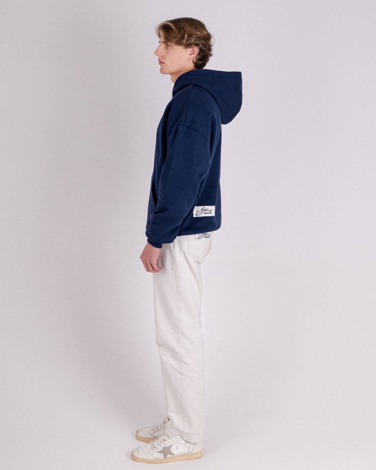 HOODIE “BASIC” NAVY