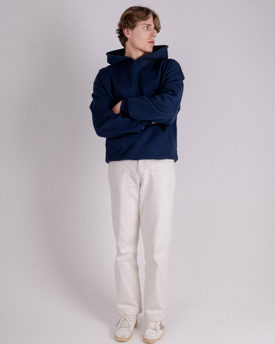 HOODIE “BASIC” NAVY