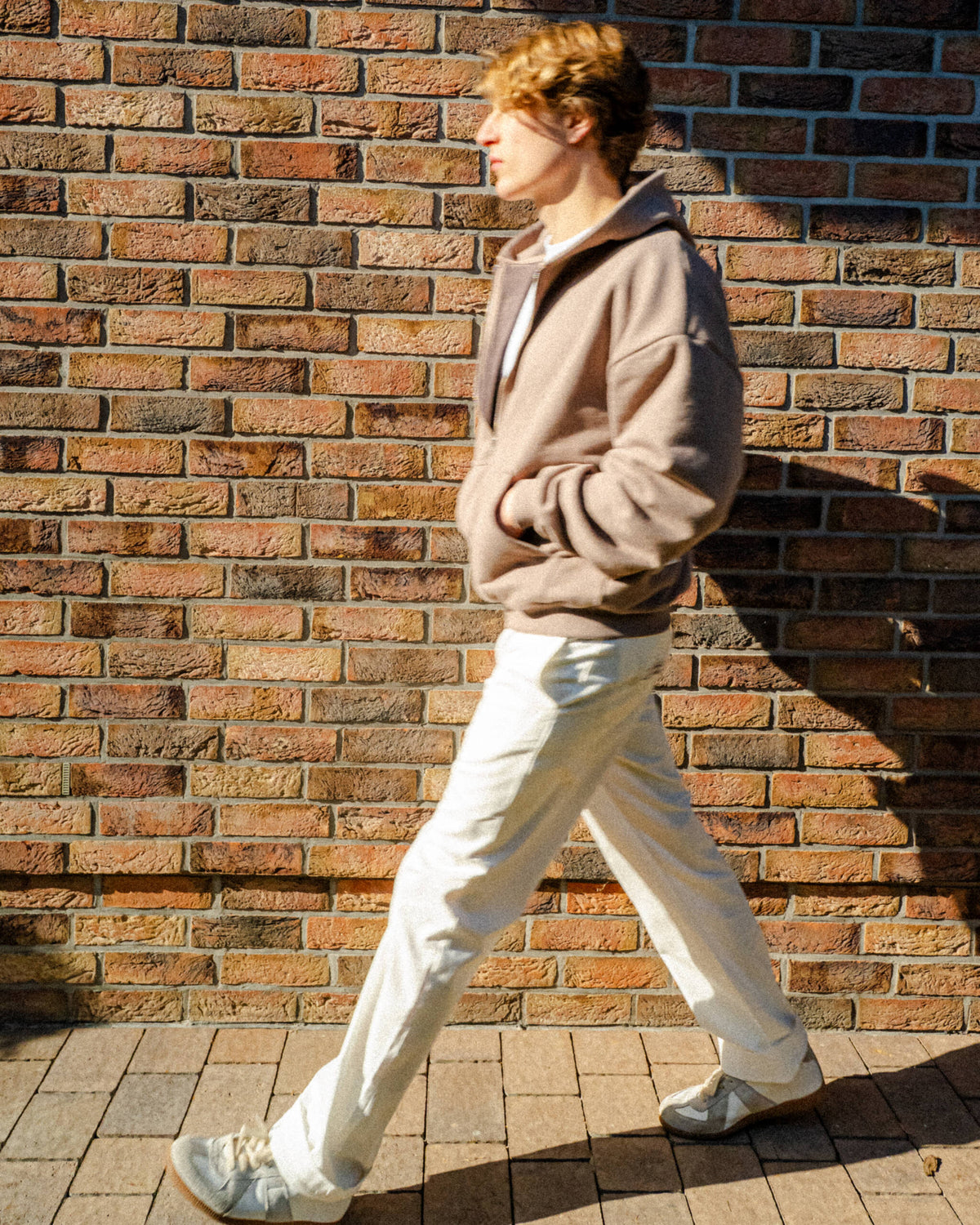 ZIP HOODIE SOFT MOCHA