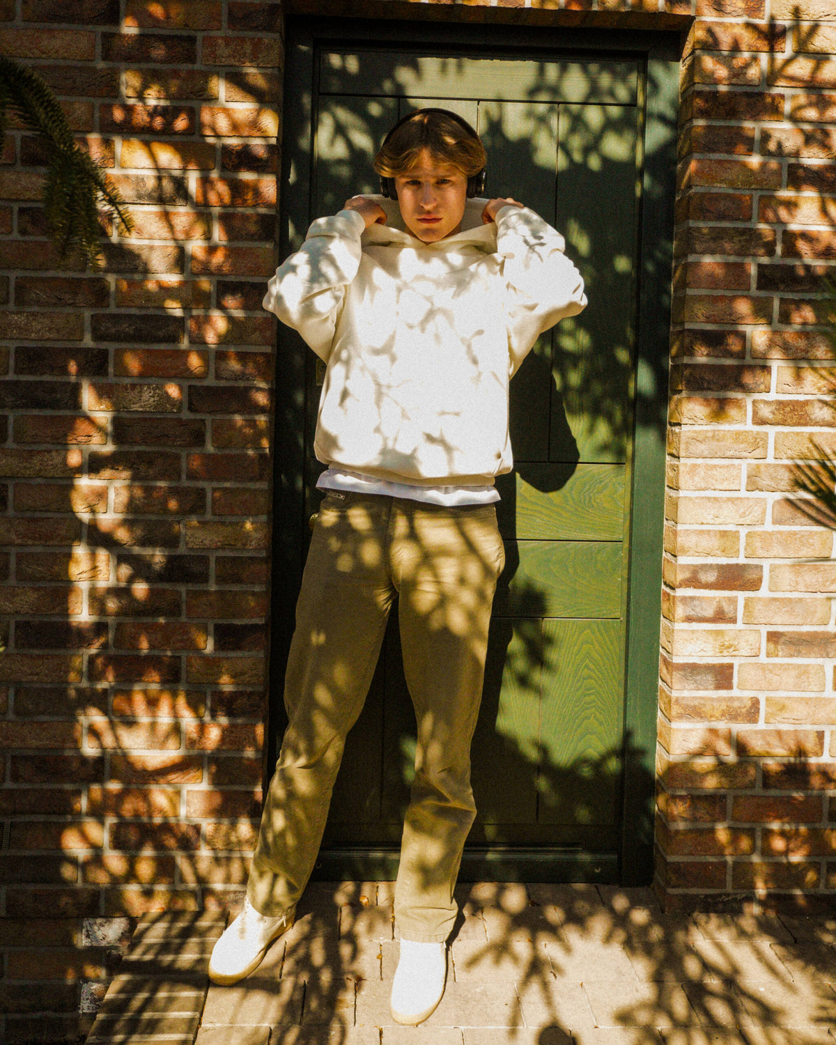 HOODIE “BASIC” ECRU