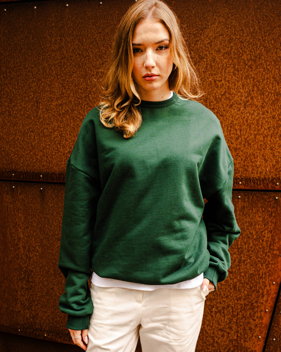 CREWNECK BOTTLE GREEN
