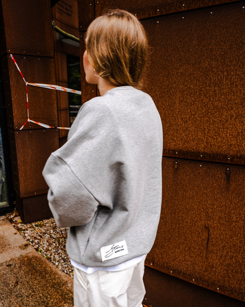 CREWNECK “BASIC” DUST GREY