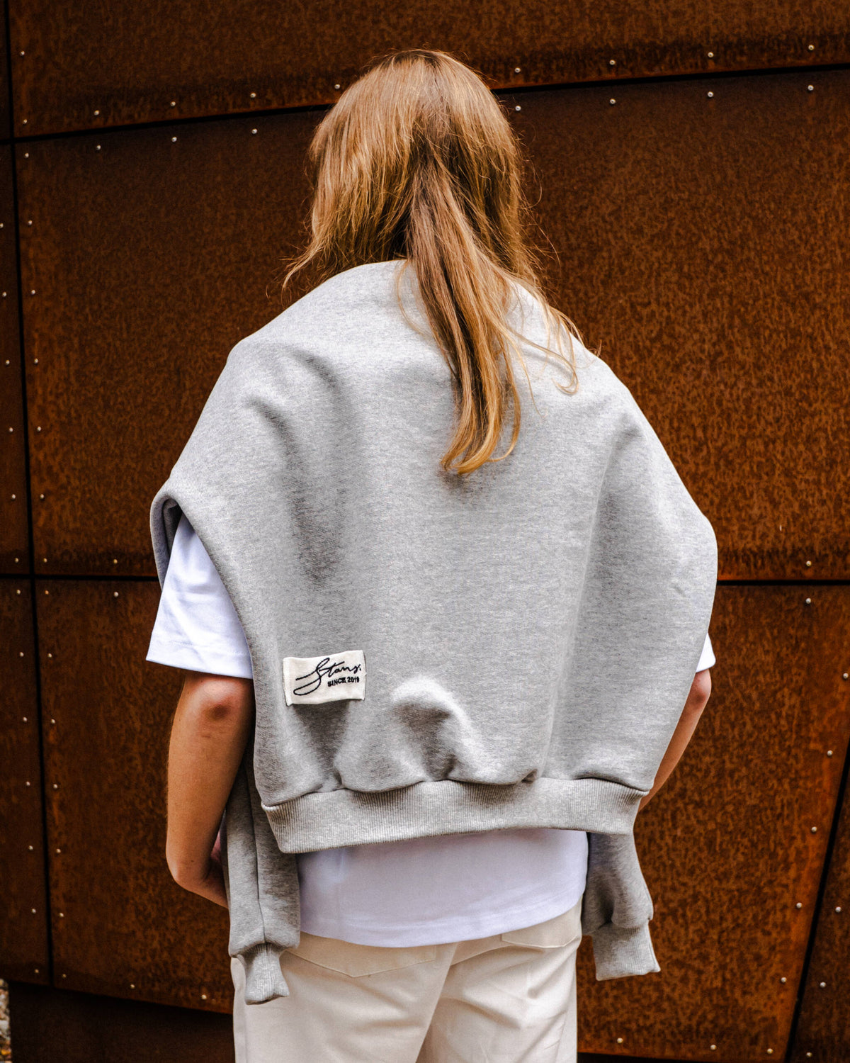CREWNECK “BASIC” DUST GREY