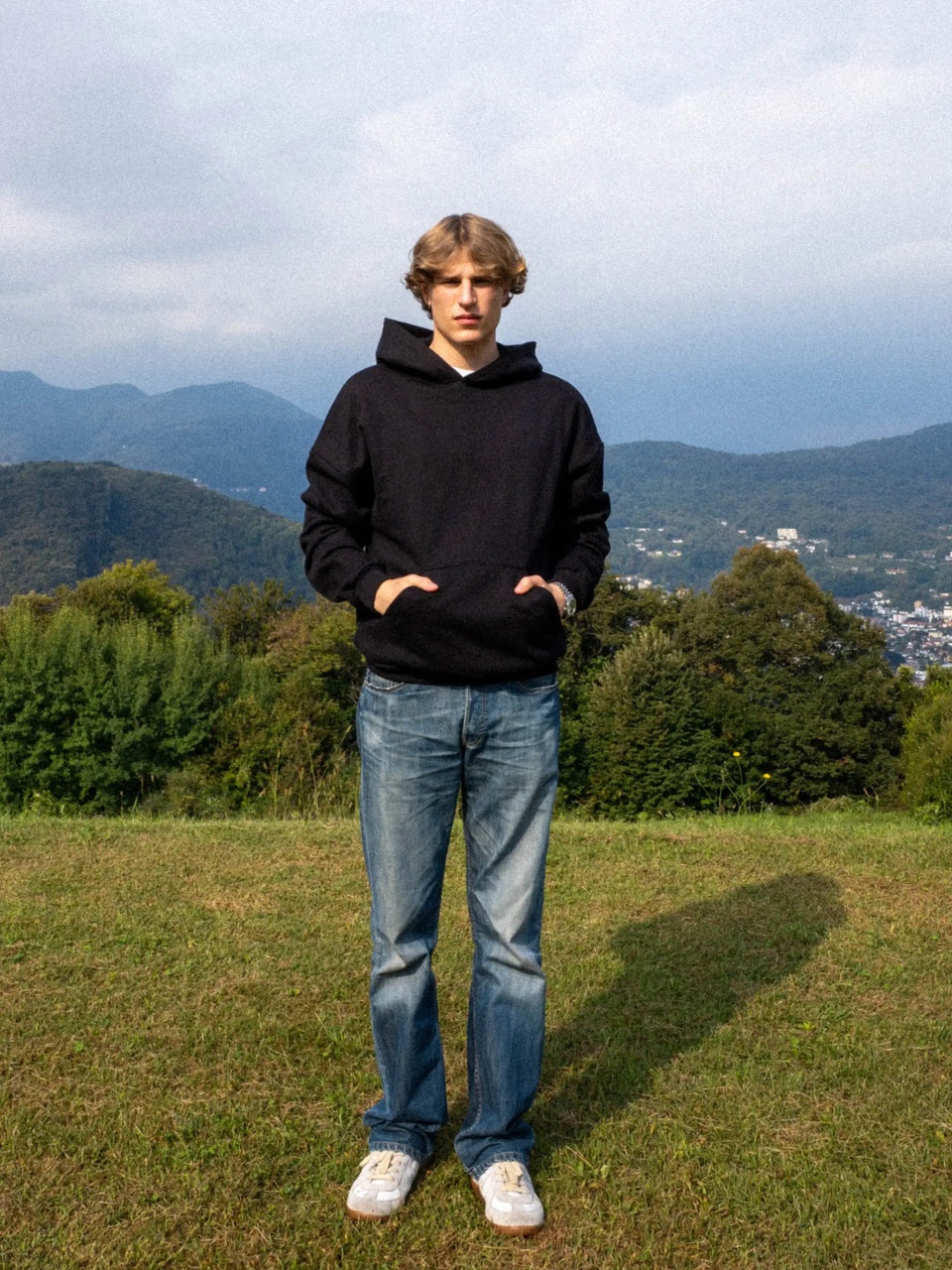 HOODIE “BASIC” BLACK